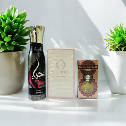 Journey Perfume, Attar 15ml and with Body Spray Gift,  Parcel Allow to Open (Ramadan Offer)