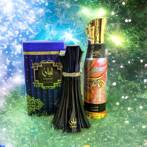 Layaan Perfume with Sapil Body Spray Gift