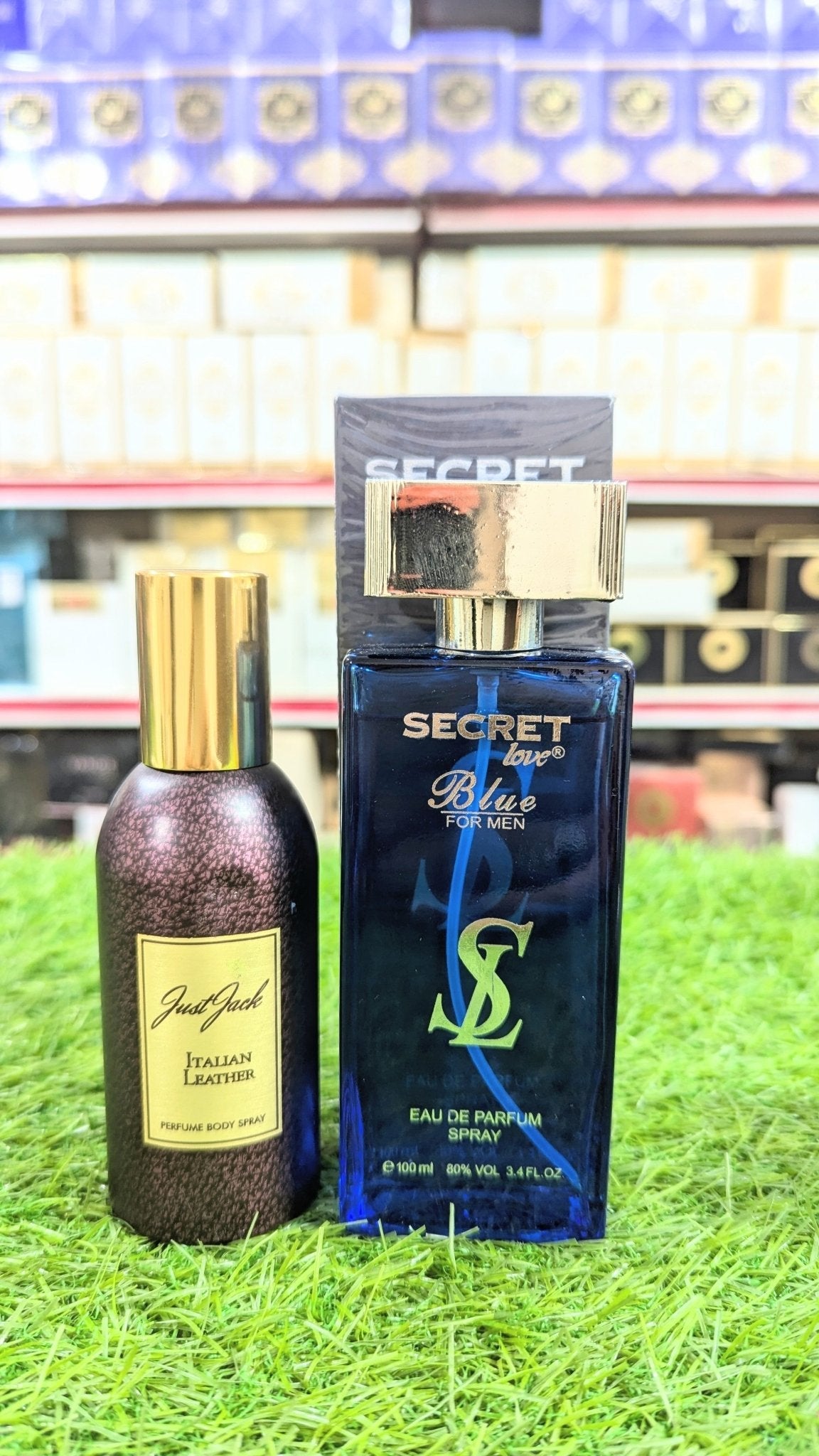 Imported Amour Dia, Secret Love Perfume and Italian Leather Body Spray Gift, Parcel Allow to Open