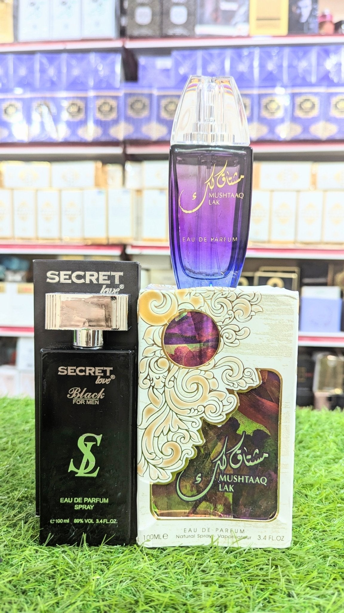 Mushtaq Lak Perfume, Secret Love and Sapil Body Gift, Parcel Allow to Open