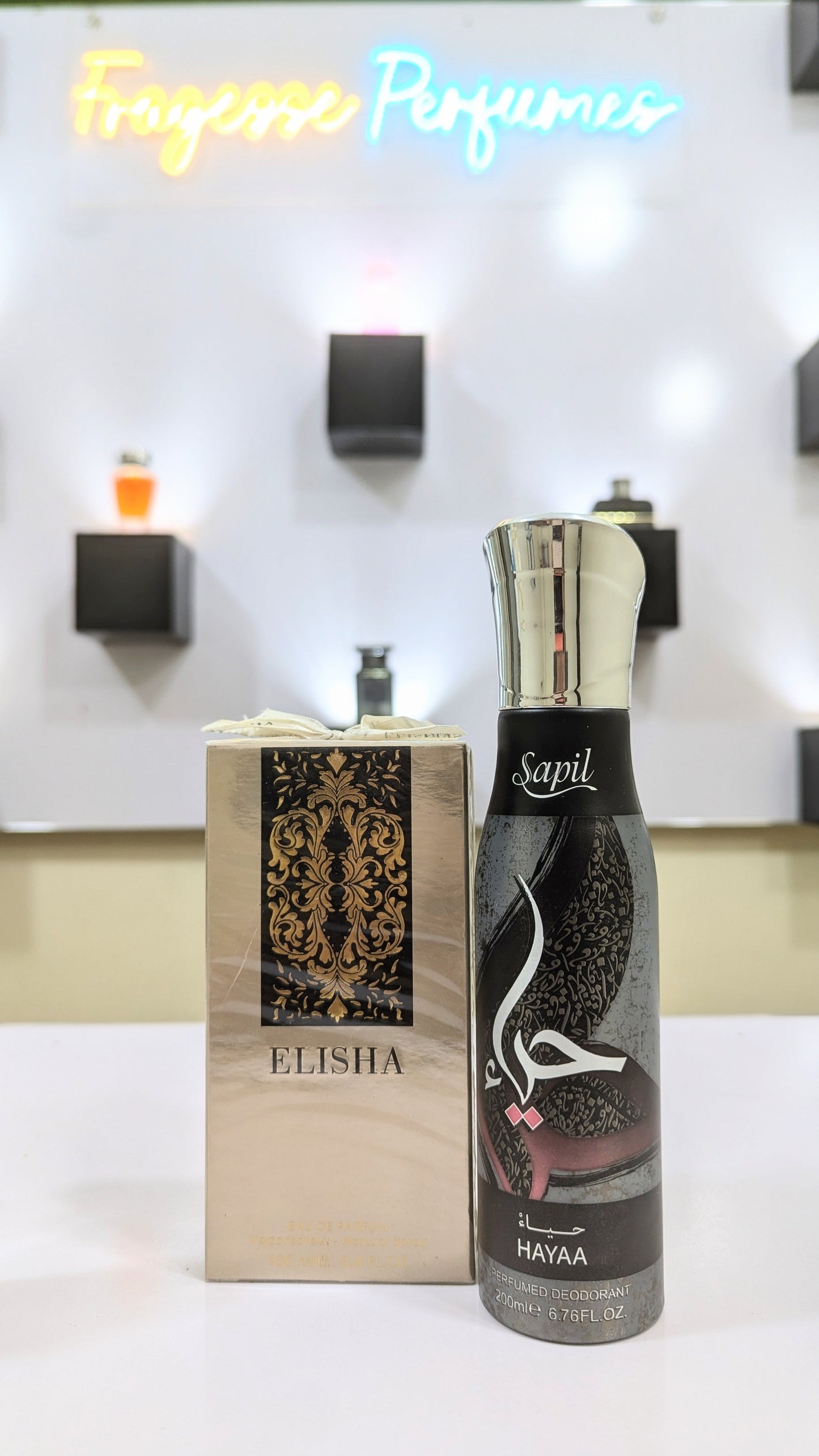 Alisha Perfume with Fogg Spray and Body Spray Gift, Parcel Allow to Open